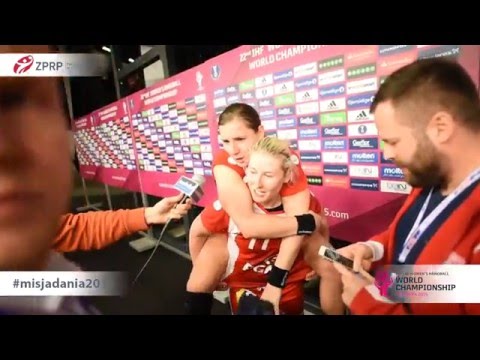 Szalona radość Polek w strefie wywiadów, te dziewczyny potrafią się cieszyć!