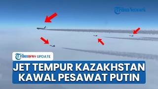 Download lagu Tunjukkan Hubungan Erat, Jet Tempur Kazakhstan Kawal Langsung Pesawat Kepresidenan Rusia mp3