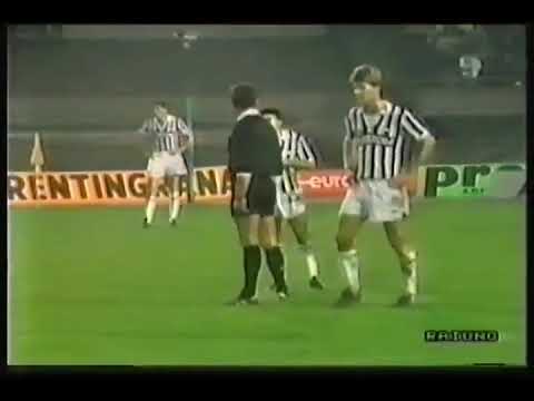 Cupa UEFA, 1988-89, Juventus Torino - Otelul Galati 5-0 (12.10.1988, Tur I, Retur)