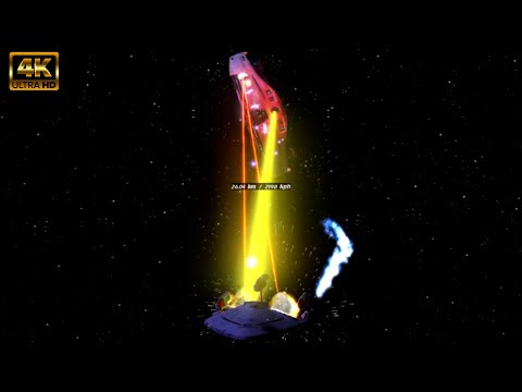 4K Multiple Prometheus X Vs Ori Warship Viewer Request - Star Trek Bridge Commander (Kobayashimaru)