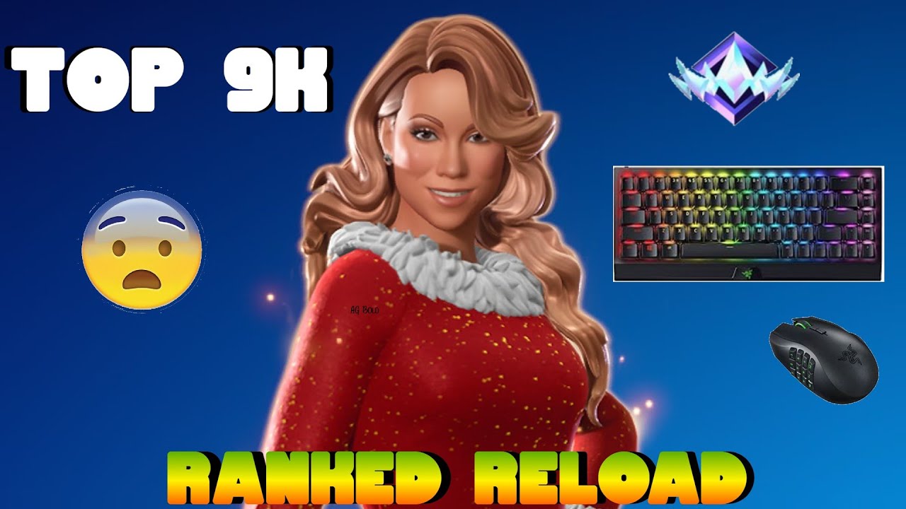 Top 10K Unreal Fortnite Ranked Reload Live|Chill KBM ASMR | 500 subs??