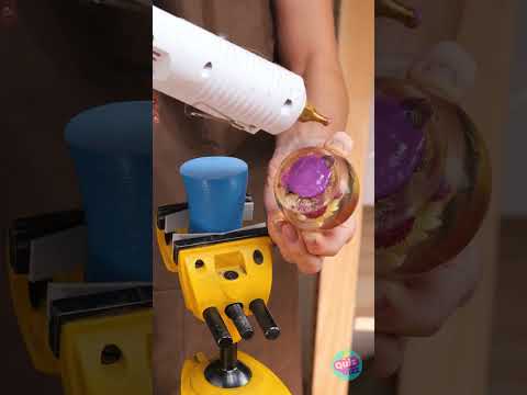 Wild Barbie girl shift knob transformation 🫢🌸 #shorts #barbie #shiftknob #diy