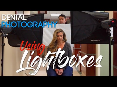 Fotografia stomatologiczna - użycie lightboxów (świateł)