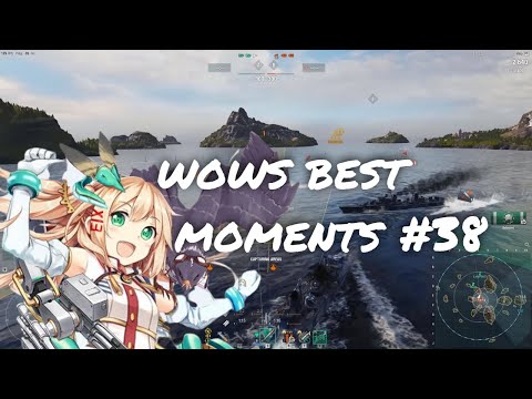World of Warships Best Moments #38 Clan Brawl (3v3) Edition