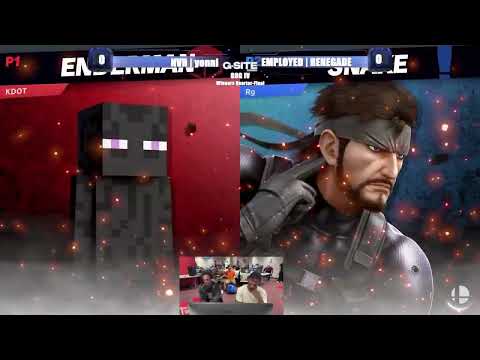 Gauntlet of Glory IV Round 5  - Yonni (Enderman) Vs. Renegade (Snake) Smash Ultimate - SSBU