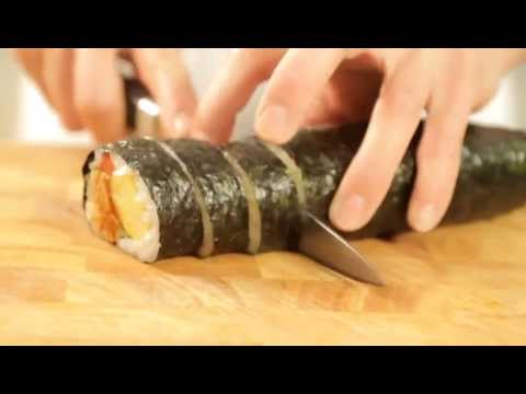 How To Make Korean Nori Sushi Rolls