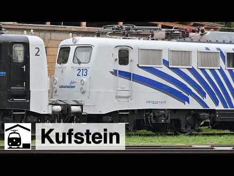 Rauf und runter in Kufstein – zumindest die Stromabnehmer...