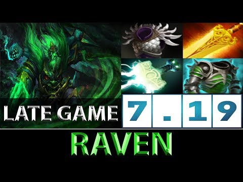 Raven [Wraith King] Late Game Specialist Build ► Dota 2 7.19