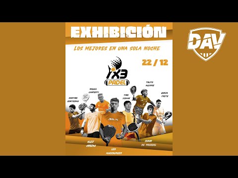 EXHIBICION LEO AUGSBURGER X3 PÁDEL