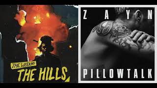 The Hills &amp; Pillowtalk - The Weeknd &amp; Zayn (Mashup)