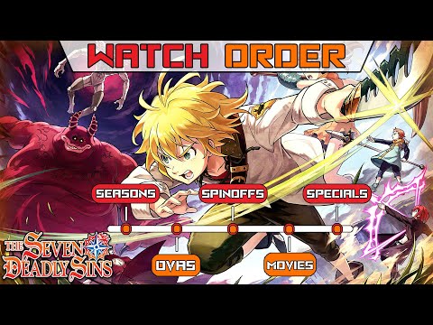 How to Watch Seven Deadly Sins in Order | Where to Watch (2022)