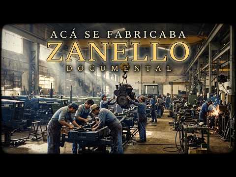 El tractor que se diseñaba y se fundía en el mismo pueblo: Zanello, Las Varillas
