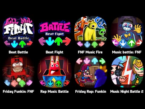 FNF Rainbow Friends, Beat Battle, Beat Fight, Raptime Battle, Rap Music Battle, Music Night Battle 2 - YouTube