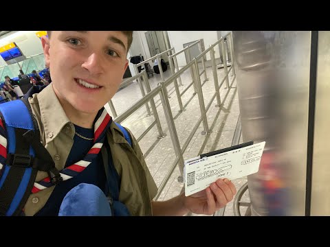 On our way to the World Scout Jamboree 🏴󠁧󠁢󠁷󠁬󠁳󠁿➡️🇰🇷