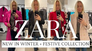 ZARA HAUL TRY ON WINTER COLLECTION & FESTIVE COLLECTION ✨ COME SHOPPING WITH ME TO ZARA