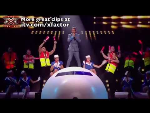 Marcus Collins takes off - The X Factor 2011 Live Final
