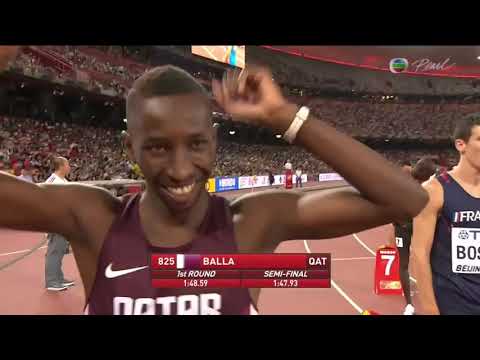 Finale 800 metri uomini Pechino 2015 - campionati mondiali