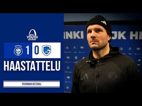 Youth League: HJK 1-0 KRC Genk - Perparim Hetemaj