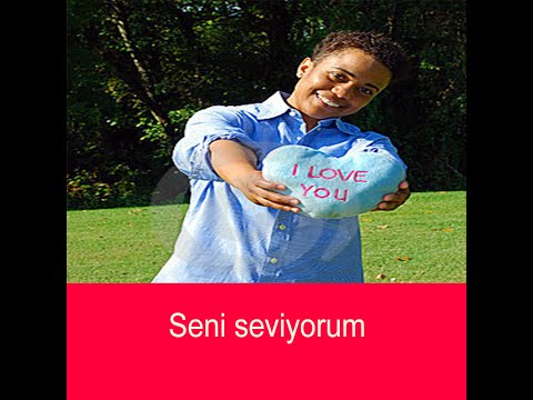 Seni seviyorum: Say I love you in Turkish/Learn Turkish daily expressions and conversations.