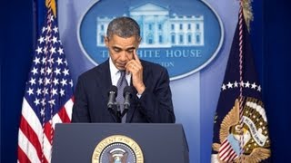 President Obama Makes a Statement on the Shooting in Newtown, Connecticut