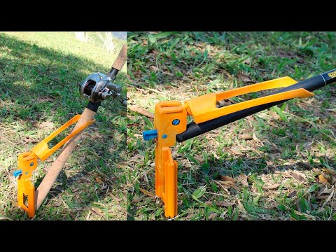 Vídeo Suporte para Varas Pica Pau Cardume com 12 Regulagens