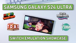 Emulation on Samsung Galaxy S24 Ultra (Yuzu for Android Showcase)