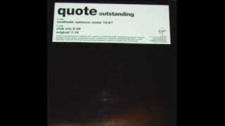 Quote - Outstanding (Marco V & Benjamin Mix)