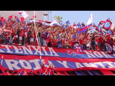 "Esta hinchada se merece ser campeón  / Dim vs cali  / Liga I 2016" Barra: Rexixtenxia Norte • Club: Independiente Medellín