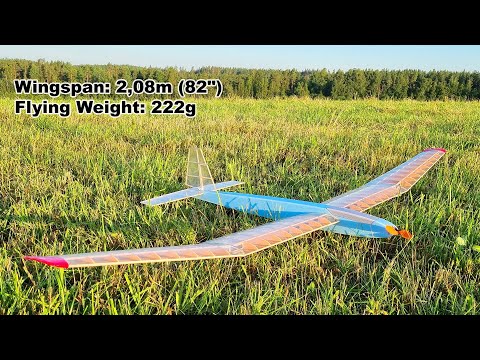 Lanarius RC motor glider Slow flyer build