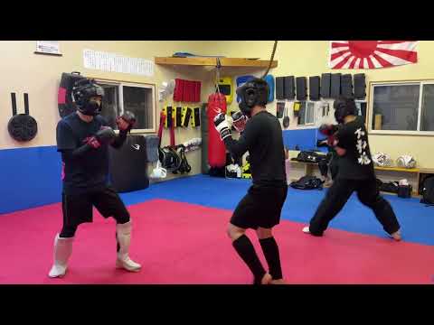 MMAクラススパーリング１