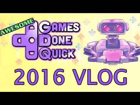 Awesome Games Done Quick 2016 VLOG