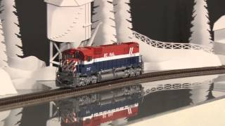 049293-HO Brass Model Train - OMI AA-1170-2 Overland BCR BC Rail M630 Diesel #717 w/DCC