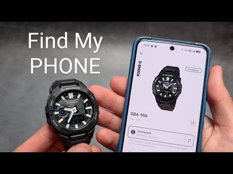 How to use G-Shock to find My Phone - Phone Finder Function on ANY Casio G-Shock Watch
