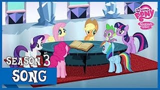 Kadr z teledysku Balada Kristalnog Carstva [The Ballad of the Crystal Empire] (Serbian, Minimax) (Balada Kristalnog Carstva) tekst piosenki My Little Pony: Friendship Is Magic (OST)