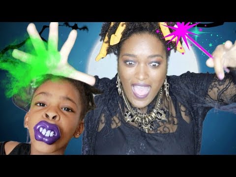 La Sorcière scolaire se met en colère ! HISTOIRE D'HALLOWEEN !