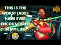 MK11 Ultimate The Worst Jade Player I Ve Ever Met In Kombat League 92 Win Odds LOL