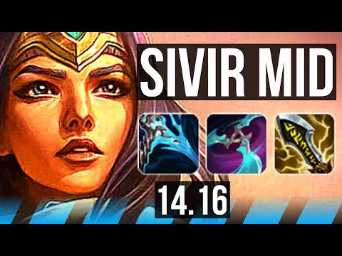 SIVIR vs TWISTED FATE (MID) | Rank 8 Sivir | EUW Challenger | 14.16