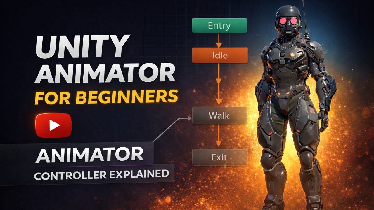 Unity Animator Tutorial for Beginners | Animator Controller Basics