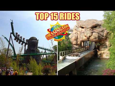 Top 15 Rides at Chessington World of Adventures