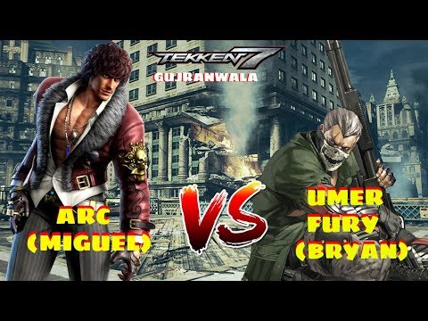 TEKKEN 7 ARC (Miguel) VS Umer Fury (Bryan)
