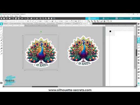 Quick Tracing Tip for Stickers in Silhouette Studio