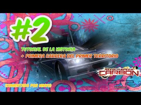 Need For Speed Carbon PS2 ICap 2I El Tutorial De La Historia (Comentado)
