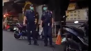 兩位警察累了嗎