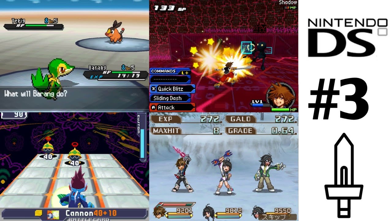 Top 30 Best RPGs Games for NDS [PART 3]