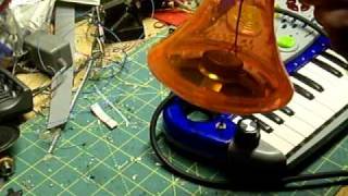 Video thumbnail for Circuit Bent Voice Changer Megaphone Video #1 by Statikstramentz by Statikstramentz