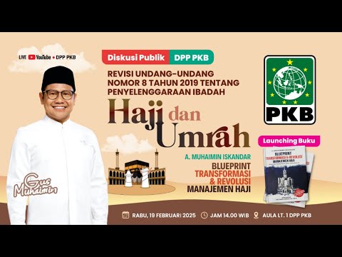 DISKUSI PUBLIK TENTANG PENYELENGGARAAN HAJI DAN UMROH | LAUNCHING BUKU KARYA GUS IMIN