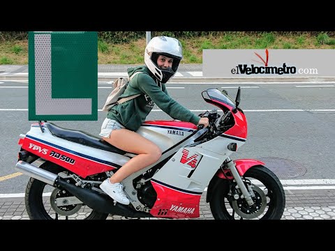 Mi hija Izaro, Autoescuela El Velocímetro y Yamaha RD 500 LC V4……