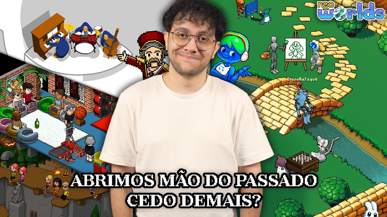 O JOGO SOCIAL QUE RECUPEROU A ESSÊNCIA DOS ANOS 2000 (NeoWorlds)