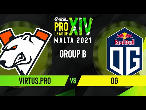 CS:GO - Virtus.pro vs. OG [Mirage] Map 1 - ESL Pro League Season 14 - Group B