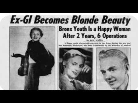 World's First Hormone Therapy Transsexual- GI SOLDIER CHRISTINE JORGENSEN, (1953)